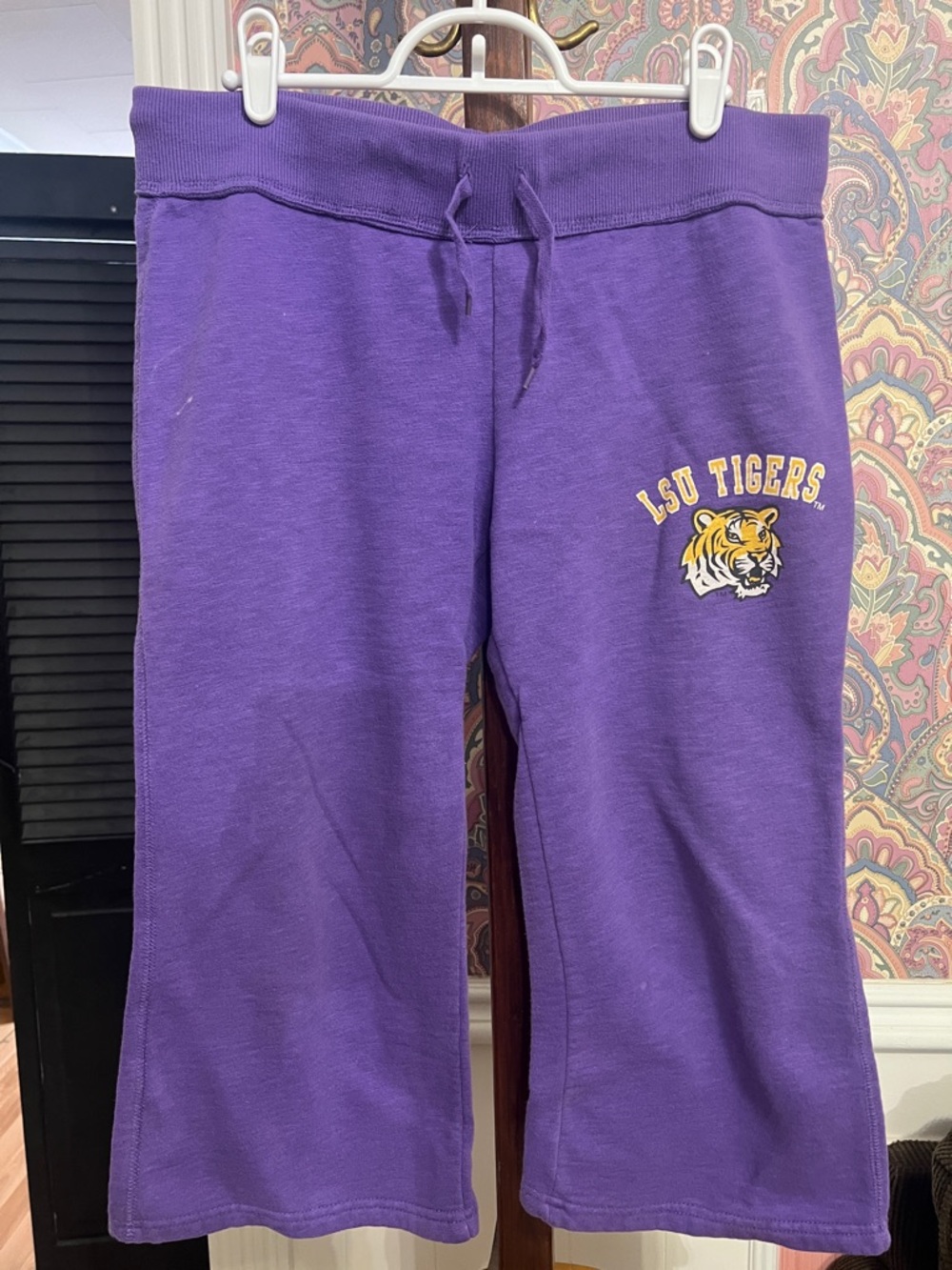 Colosseum Purple LSU Tigers Girls Sweatpants with Logo